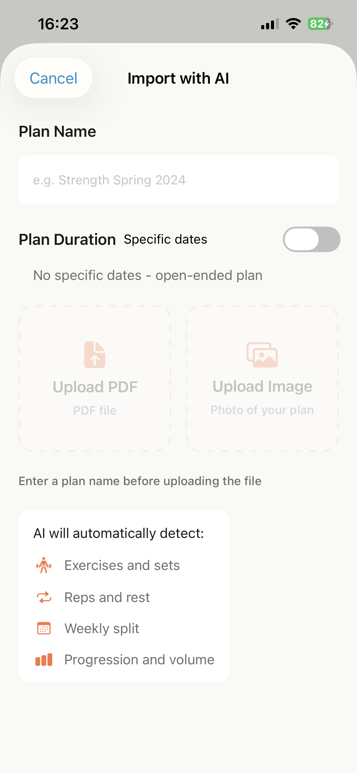 AI diet parsing